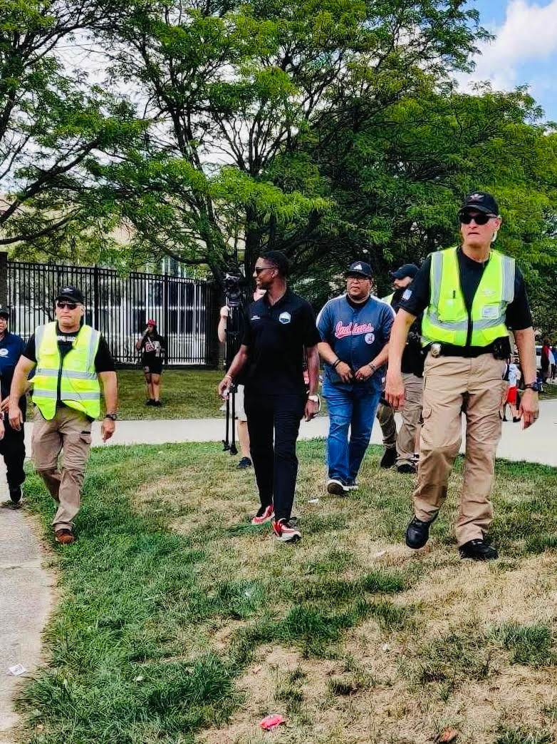 Security at a public event